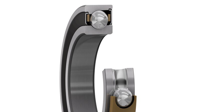 Angular contact ball bearings