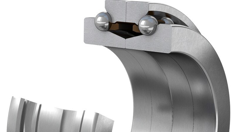 Double direction Angular contact thrust ball bearings
