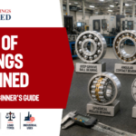 Different types of industrial bearings