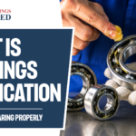 Bearing lubrication reduces friction and wear.